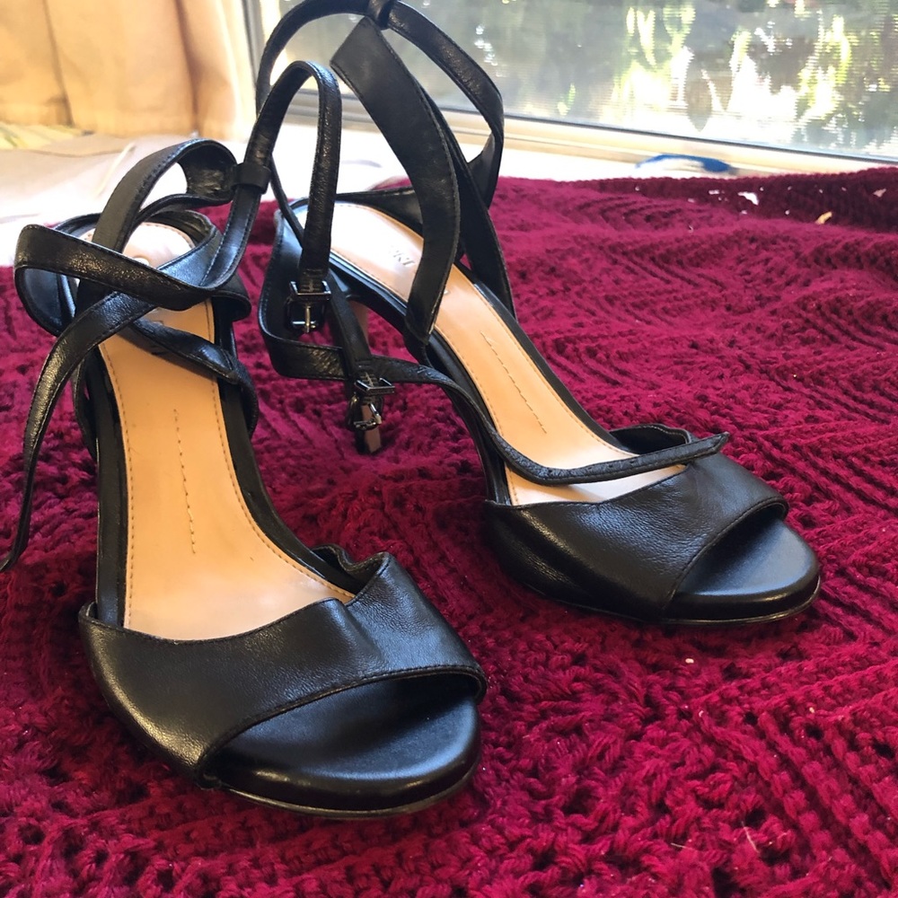 Sexy strapped heels